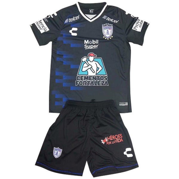 Camiseta Pachuca 2ª Niños 2018-2019 Negro